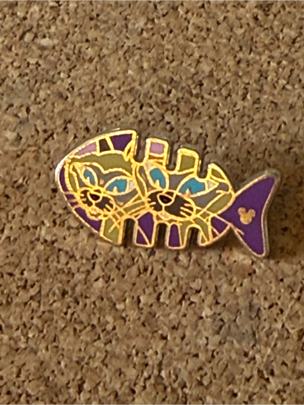 Disney - siamese cats - Si & Am from lady and the tramp pin - hidden Mickey 2018